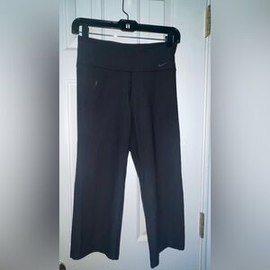 Black NIKE “DRI-FIT” Cropped Leggings - WOMENS SIZE: S